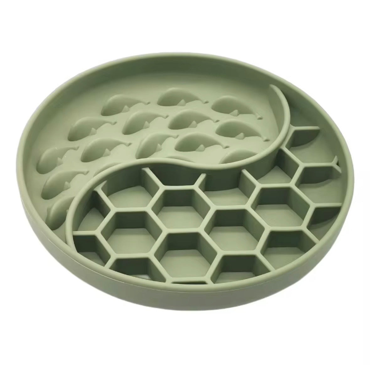 fish shaped slow feeder